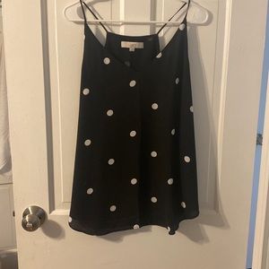 Loft sleeveless blouse